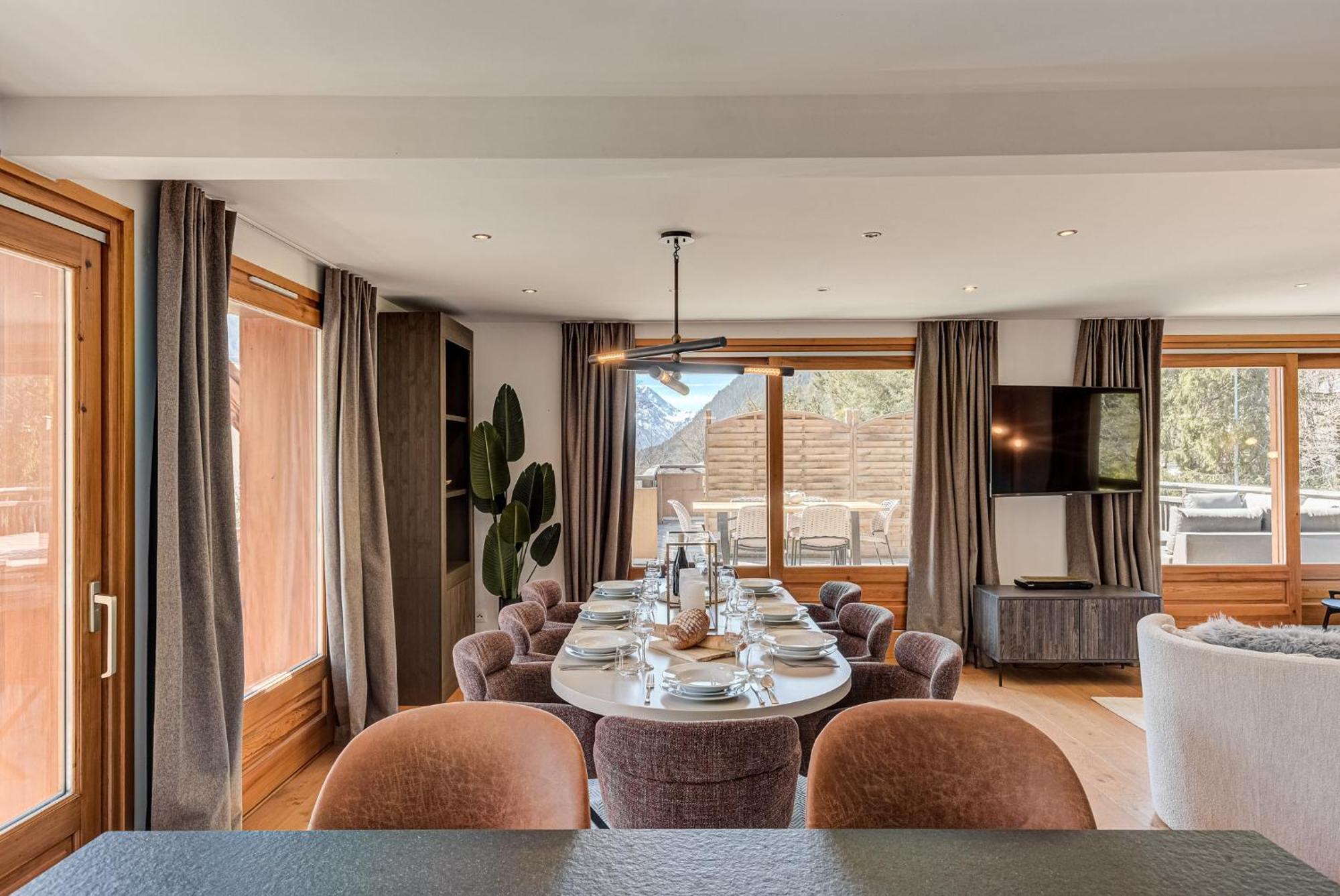 Les Melees Apartments - Alpes Travel - Argentiere シャモニー エクステリア 写真