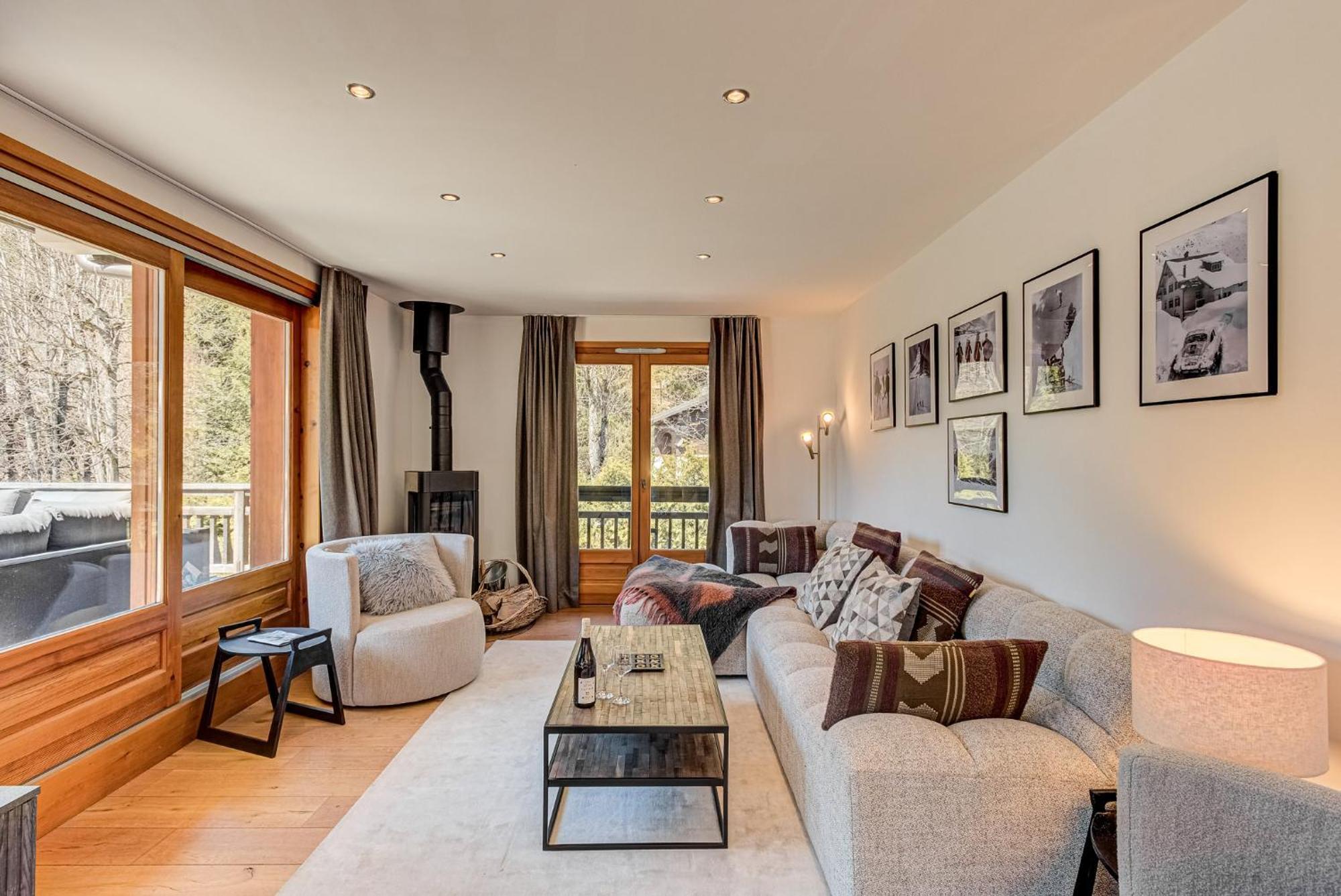 Les Melees Apartments - Alpes Travel - Argentiere シャモニー エクステリア 写真