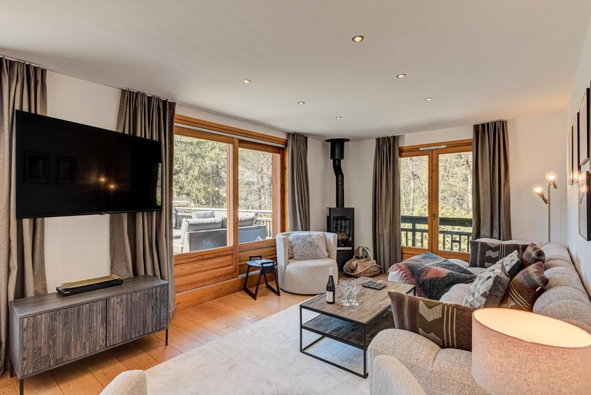 Les Melees Apartments - Alpes Travel - Argentiere シャモニー エクステリア 写真